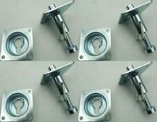 4 sprung table connector mounting flange for hanging table suspension leg table