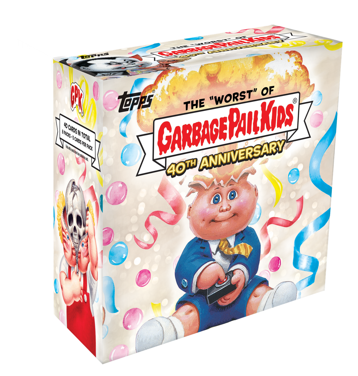 Hackman　Bertel Gardberg ハックマン　ガードバーグ 2) 2025 TOPPS GARBAGE PAIL KIDS Worst of GPK 40th Anniversary