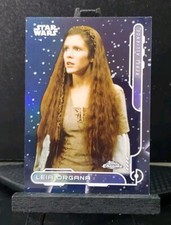 2024 Topps Chrome Star Wars Galactic Civil War Leia Organa RA-1