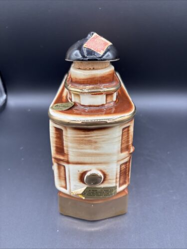 EZRA BROOKS San Francisco Cable Trolley Car Whiskey Decanter POWELL & HYDE Brown - Picture 3 of 5