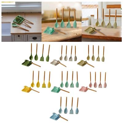 Süßes Puppenhaus Küchenutensilien Set 1/6 Zubehör Küchenutensilien Set Harz