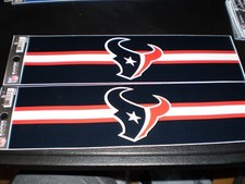 Houston Texans  LOT OF 2 BUMPER STICKERS FREE SHIPPING
