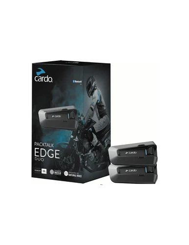 Cardo PackTalk EDGE Duo double motorcycle intercom Delivery in 3/6 days
