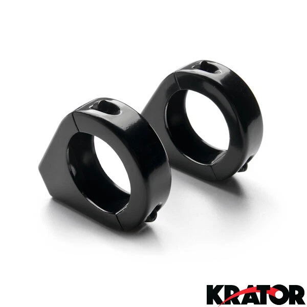 Abrazadera de horquilla de señal de giro 39 mm para Kawasaki Eliminator BN 125 250 600 900 Foto 4 de 4
