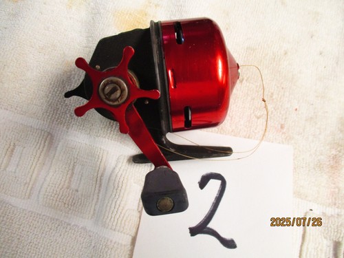 Vintage Abu Garcia 170 Abumatic Spin cast Reel • Product of Sweden Red#2 - Picture 4 of 4