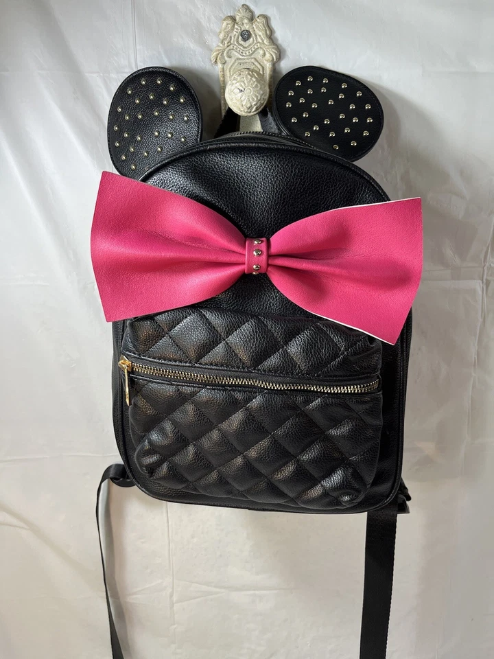 Olivia Miller Minnie Mouse Backpack  Pink Bow - Image 4 of 4