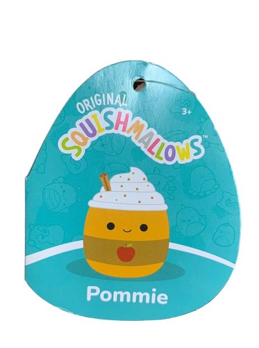SQUISHMALLOW POMMIE THE APPLE CIDER PLUSH 7” Fall Drink Stuffie 2022 New W/ Tag - Picture 8 of 11