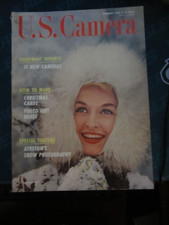U.S. Camera Magazine December 1958 Christmas Cards Snow Photography PL 56