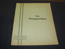 RARE BROCHURE INTERNE AUX GARAGES CITROEN EDITION 1930 5HP B2 B10 B12 B14 C4 C6