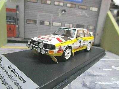 AUDI Quattro Sport Rallye Portugal TAP 1985 #3 Blomqvist HB Scala Trofeu 1:43 - Bild 1 von 4