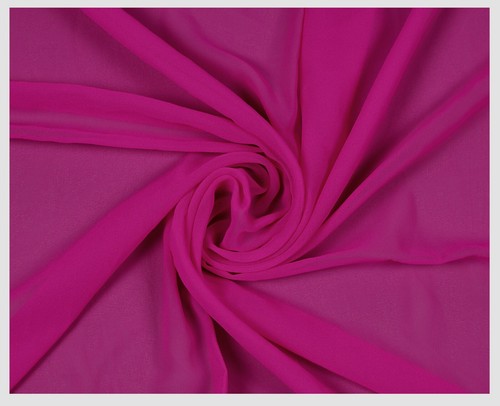 Chiffon Fabric by Yard 45" Wide Sewing Dress Scarf Craft DIY Wedding Party Décor - Picture 44 of 77