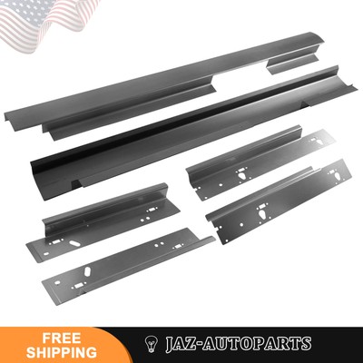 For 2000-05 Ford Excursion Rocker Panels Front Rear Inner Outer 6pcs Full Length