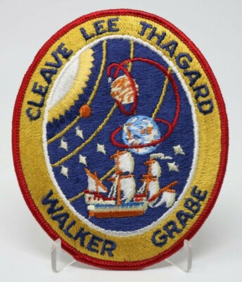 NASA SPACE PATCH CLEAVE LEE THAGARD WALKER GRABE SHIP SPACE SHUTTLE NEW