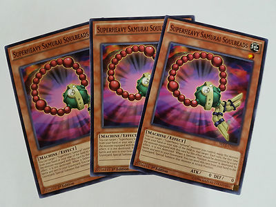 Carta Yu-Gi-Oh! Superheavy Samurai Soulbeads - Secrets Of Eternity, Común, Edición Ilimitada
