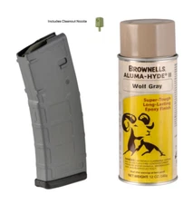 Brownells Aluma-Hyde II 12 oz Epoxy Based Firearms Finish - Wolf Gray