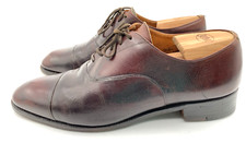 CHURCH'S Custom Grade Brown Leather Cap Toe Oxford Dress Shoes Men's 80 C US 9