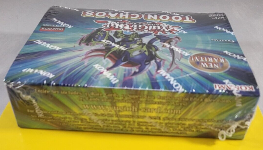 YuGiOh! TCG Toon Chaos Booster Box Sealed 24 Packs 1st Edition eBay
