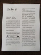 Sherbourn 2/100 Stereo/Mono Bridge Integrated Amplifier 1