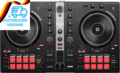 Hercules Djcontrol Inpulse 300 MK2   Usb-Dj-Controller   2 Decks Mit 16 Pads Und