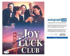 Wayne Wang "The Joy Luck Club" Director AUTOGRAPH Signed 8x10 Photo ACOA