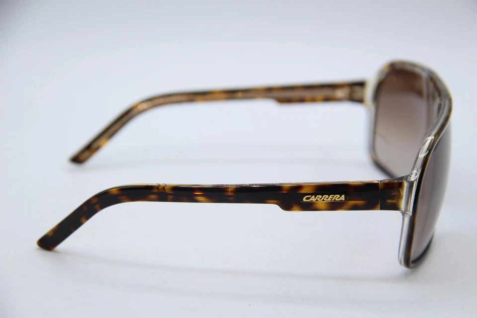 NUEVAS GAFAS DE SOL CARRERA GRAND PRIX 2 086HA HABANA TRANSPARENTES AUTÉNTICAS CON ESTUCHE 64-09 Foto 4 de 4