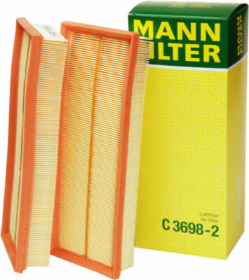 Mercedes Benz Mann Air Filter C36982 ( Set of 2 ) OEM