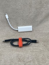Apple A1790 USB C to Thunderbolt 2 Adapter  .5M Thunderbolt Cable