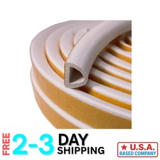 18 Feet EPDM Weather Stripping Seal Strip for Doors  Windows - Self-Adhesive