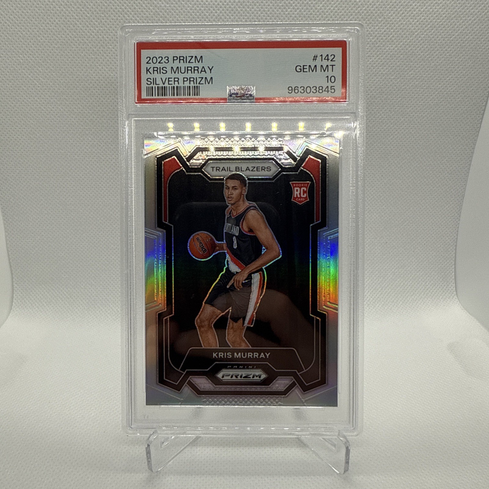 2023-24 Panini Prizm - Kris Murray #142 Silver Prizm (RC)