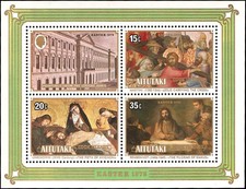 Aitutaki #165a MNH VF s/s