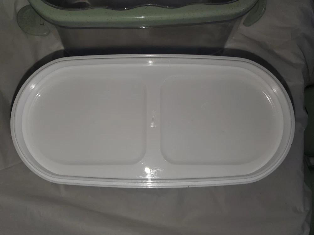 Bento Box Adult Lunch Box New Leak Proof Plastic Two Layers Three Compartments