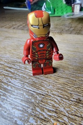 Lego Sh0164 Super Heroes Iron Man Mark 45 Minifigure 76029