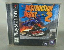Destruction Derby 2 Sony PlayStation 1 PS1 Racing Video Game Complete CIB