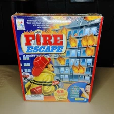 Fire Escape A Maze Solving Firefighter Logic Game (Damaged Box)