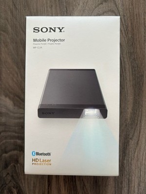 Sony Mobile Projector MP-CL1A Bluetooth 1920x720 HD Laser Projection MHL Wi-Fi