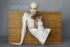 Maniquí vintage ROOTSTEIN TORSO femenino YASMIN + brazo + maniquí de mano