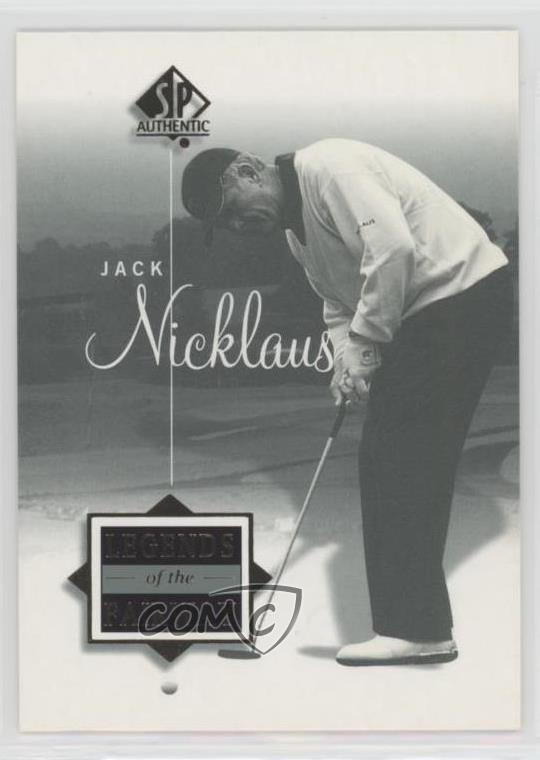 2002 SP Authentic Legends of the Fairway Jack Nicklaus #51SPA 00jz