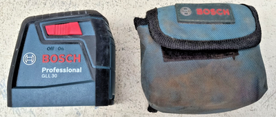 #ad Bosch GLL30 Professional Laser level Fair Shape Used Tested Working With Pouch $29.99