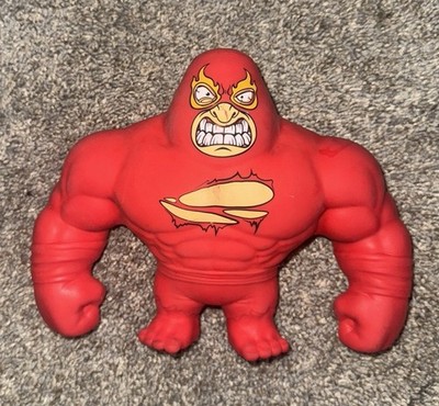 ZURU SMASHERS Red Wrestler SLAM HEROES Sand Filled Figure Stretch Throw Smash 6 