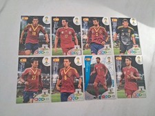 8 PANINI CARDS ADRENALYN FIFA WORLD CUP BRAZIL 2014 TEAM SPAIN CARDS SPAIN 