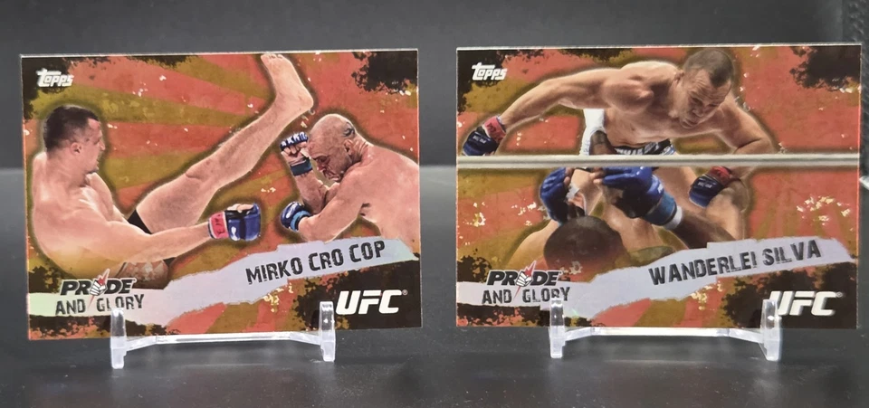 Topps UFC 2010 serie 4 orgullo y gloria juego completo de inserciones (15) total 🔥  Foto 4 de 4