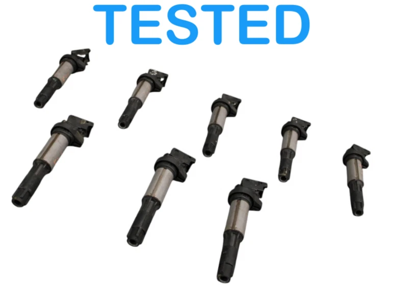 04-10 Juego de 8 bobinas de bobina de encendido del motor BMW 645Ci 650i 12135A06753 OEM Foto 3 de 4