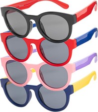 Sunglasses Polarized 100 UV Protection 400 Retro Modern Kids 30453