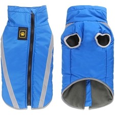 Cappotto cane impermeabile, calda giacca invernale antivento taglia XL-6XL, m...