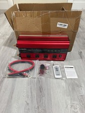 2500W Power Inverter 12V to 110V/120V DC to AC with LCD Display Remote Control
