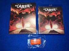WATCHED ONCE Carrie 40th Anniversary Collector's Edition Blu-ray w/ Slipcover