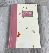 Libro Date da ricordare copertina rigida (compleanni, anniversari e altre occasioni)