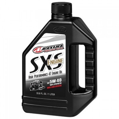 Maxima SXS Full Synthetic 4-Stroke Oil 5W-40 1 Liter 30-46901