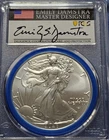 2026 (W) $1 AMERICAN SILVER EAGLE PCGS MS70 FDI EMILY DAMSTRA