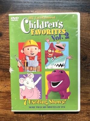 HiT Children's Favorites Volume 2 DVD Barney Kipper Wishbone Pingu Bob Builder